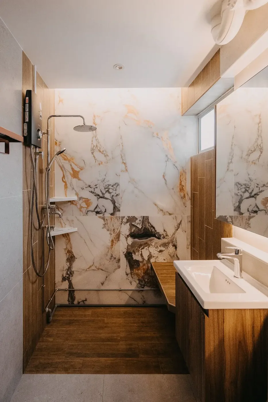 Bathroom interior design project in Singapore by ArtiSpace Design Studio