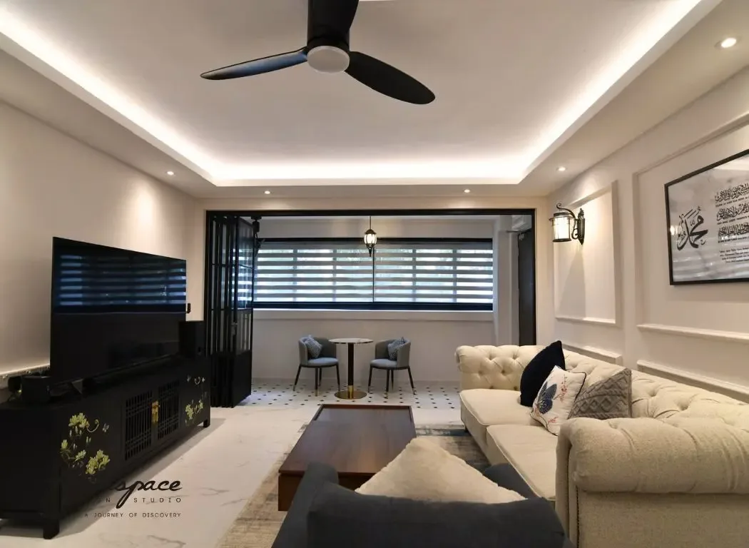 Bedroom interior design project in Singapore by ArtiSpace Design Studio
