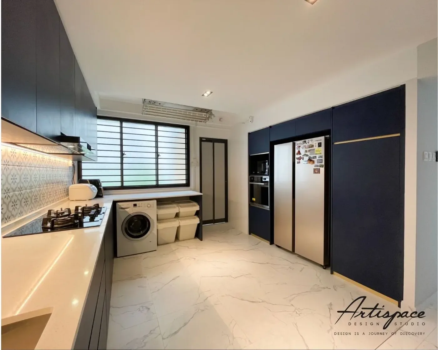 Bedroom interior design project in Singapore by ArtiSpace Design Studio