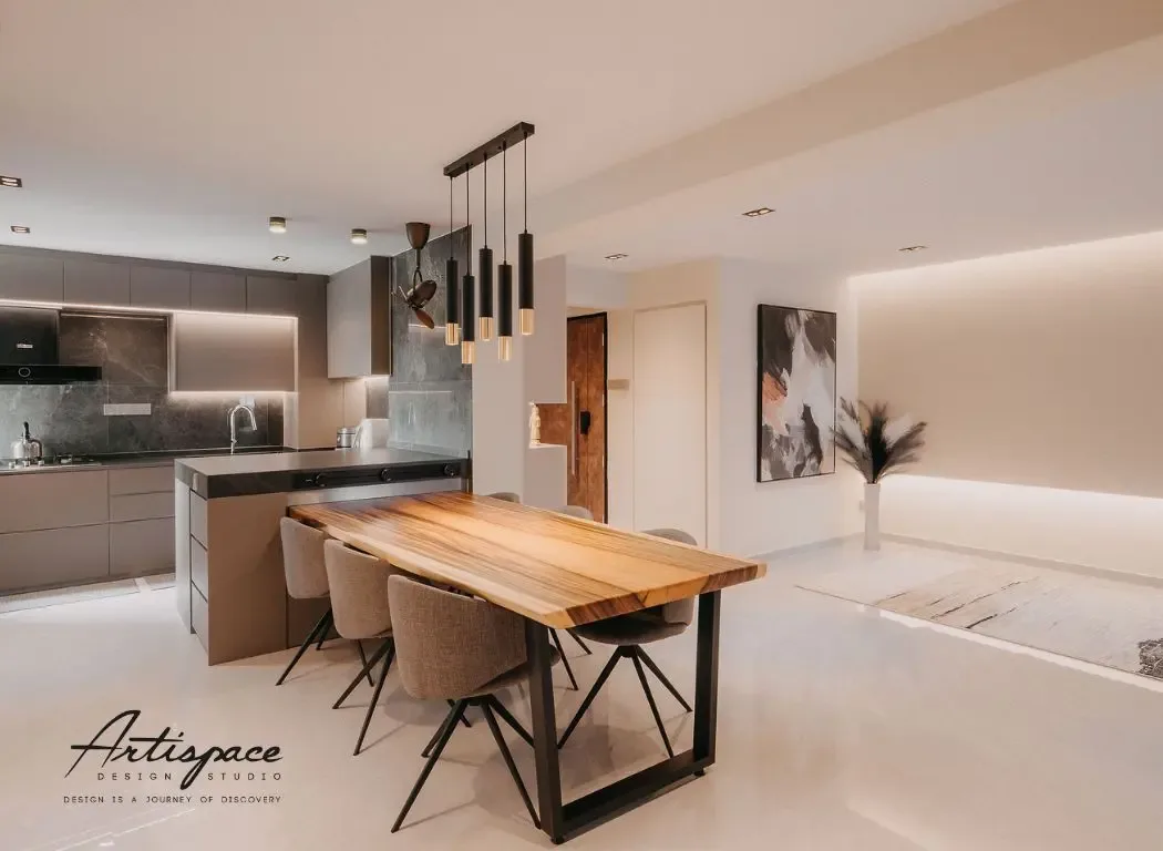 Dining interior by ArtiSpace Design Studio