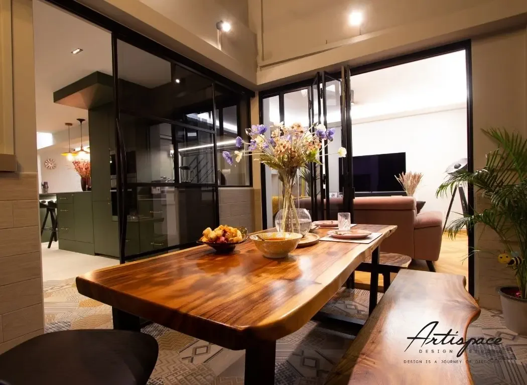 Dining interior by ArtiSpace Design Studio