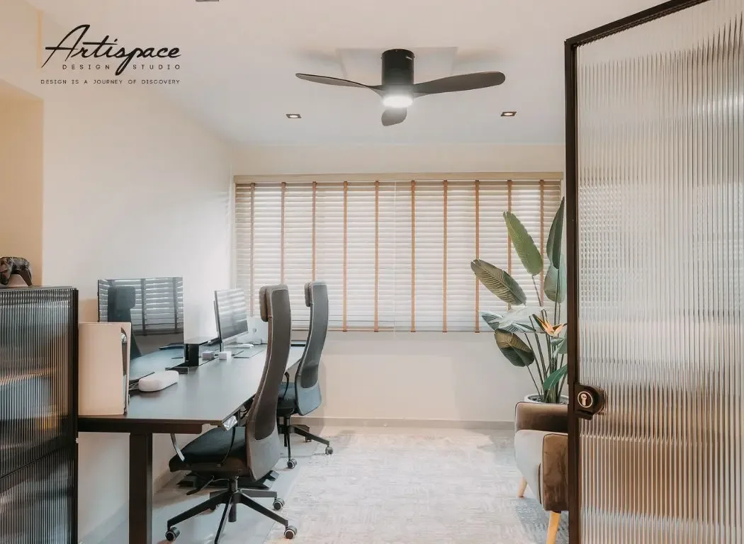 Living interior design project in Singapore by ArtiSpace Design Studio