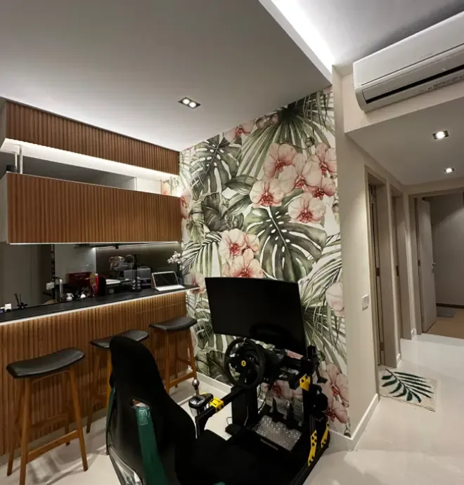 Living interior design project in Singapore by ArtiSpace Design Studio